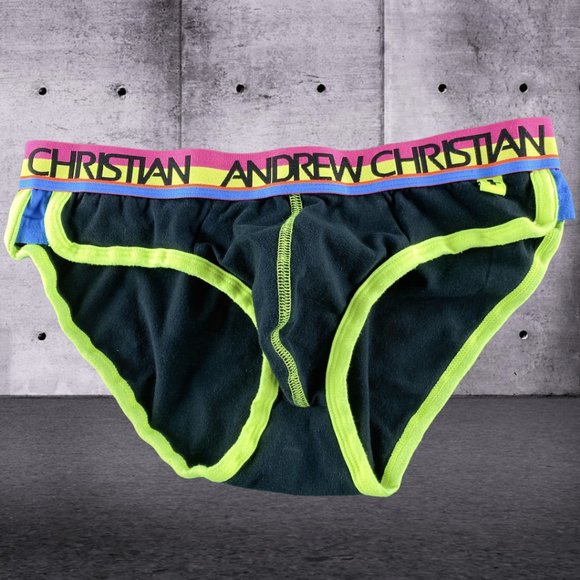 Andrew Christian Other - Andrew Christian Black and Yellow Underwear Briefs